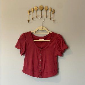 Historical-Esque Puff Sleeve Tee